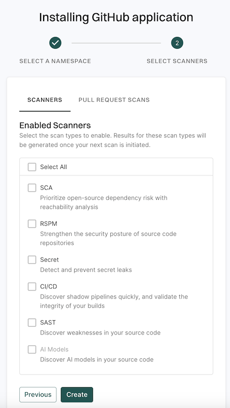 Choose scanners